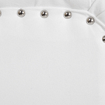 Кушетка белая с мягкой обивкой из велюра Michael Couch варинант исполнения - 7 | Loft Concept в Кирове