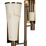 Торшер на три лампы с расцветкой под мрамор на матовом металлическом основании Elegant Classic Light варинант исполнения - 2 | Loft Concept в Кирове