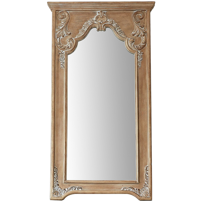 Зеркало напольное Faure Wood Imitation Mirror Коричневый Зеркало напольное Faure Wood Imitation Mirror Коричневый в Кирове | Loft Concept