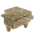 Шкатулка в виде рояля из натурального камня змеевик Stone Casket варинант исполнения - 3 | Loft Concept в Кирове