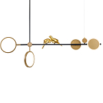 Линейная люстра на штанге Grace варинант исполнения - 1 | Loft Concept в Кирове