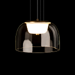 Подвесной светильник с куполообразным прозрачным стеклянным плафоном Grada Light варинант исполнения - 4 | Loft Concept в Кирове