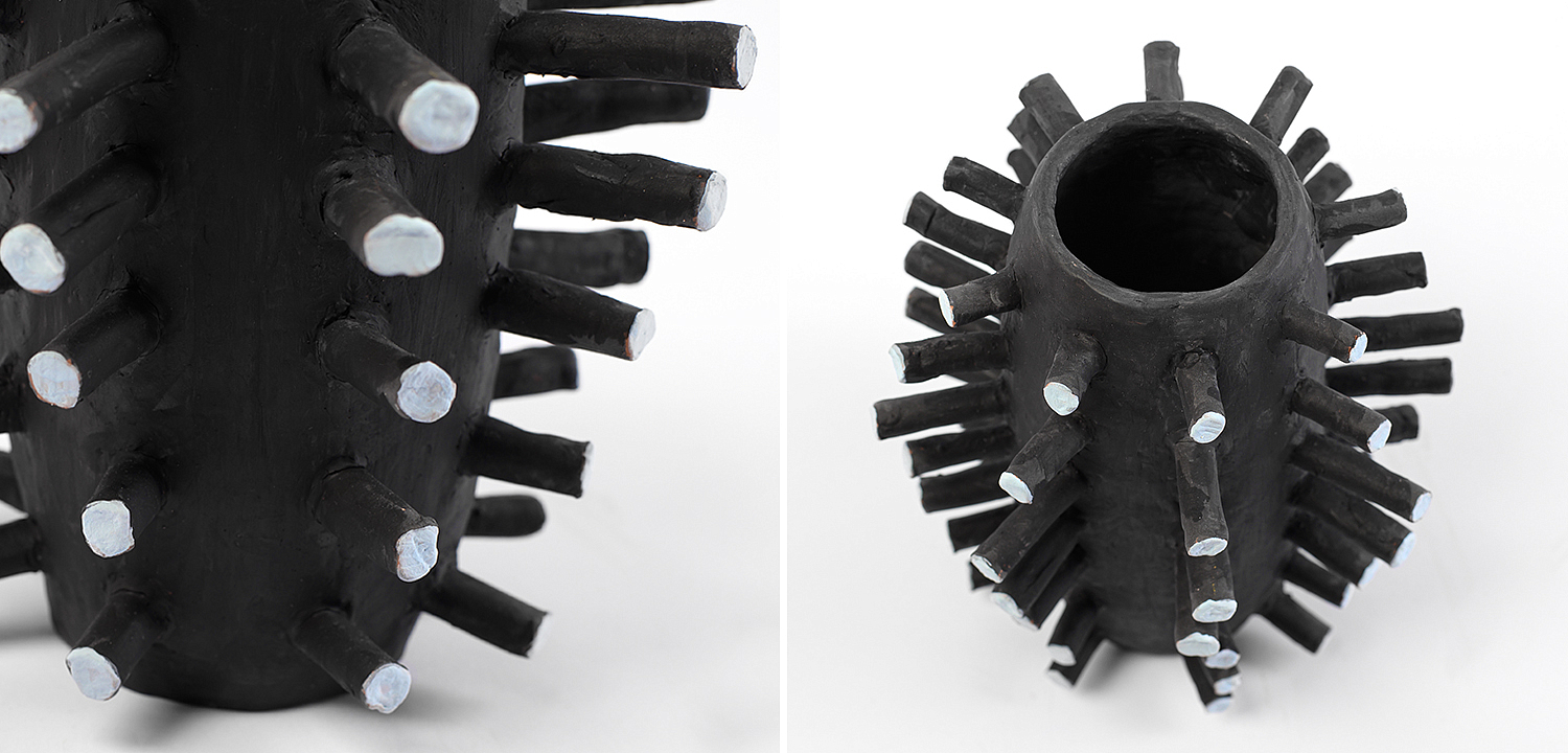 Ваза Shany Round Spikes Vase Ваза Shany Round Spikes Vase - Loft-Concept в Кирове