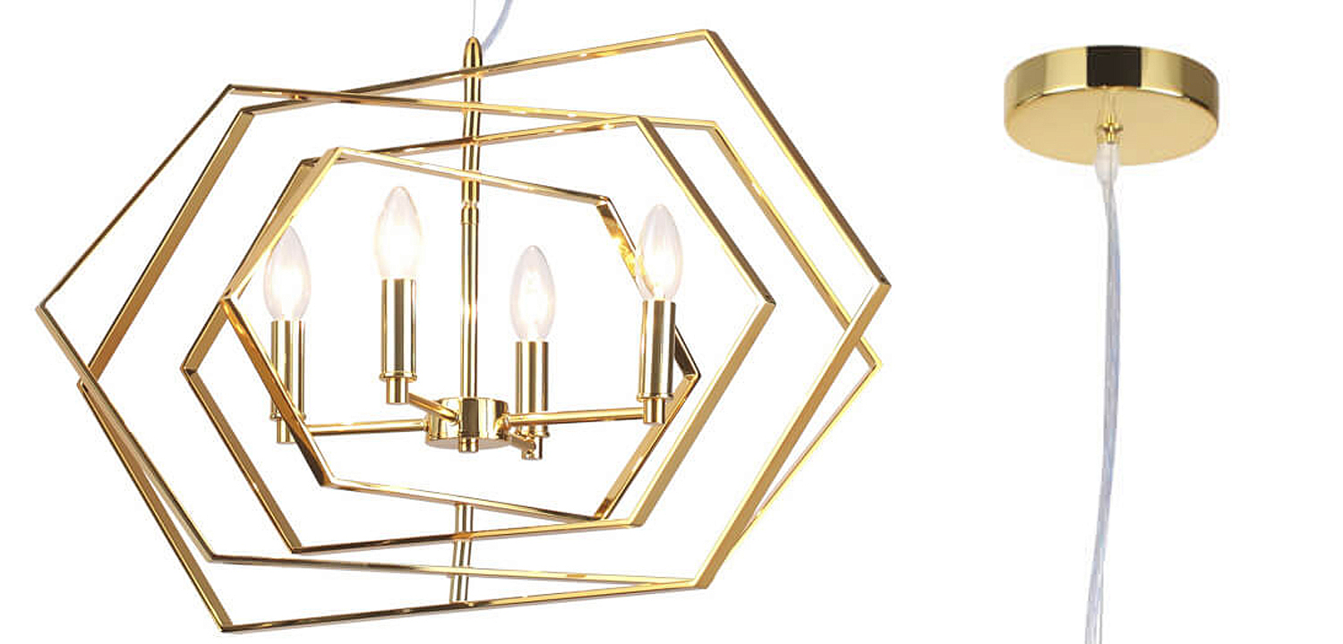 Люстра Damaris Chandelier gold Люстра Damaris Chandelier gold - Loft-Concept в Кирове