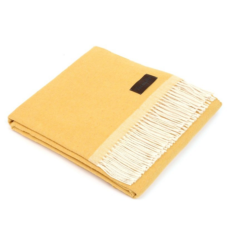 Плед SARA 7000 Marzotto Желтый в Кирове | Loft Concept 