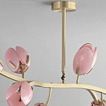 Дизайнерский Светильник Lilly Pink Tulip Lamp розовый плафон  варинант исполнения - 8 | Loft Concept в Кирове