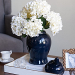 Ваза с крышкой однотонная Высота 31 см Chinoiserie Ceramics варинант исполнения - 7 | Loft Concept в Кирове