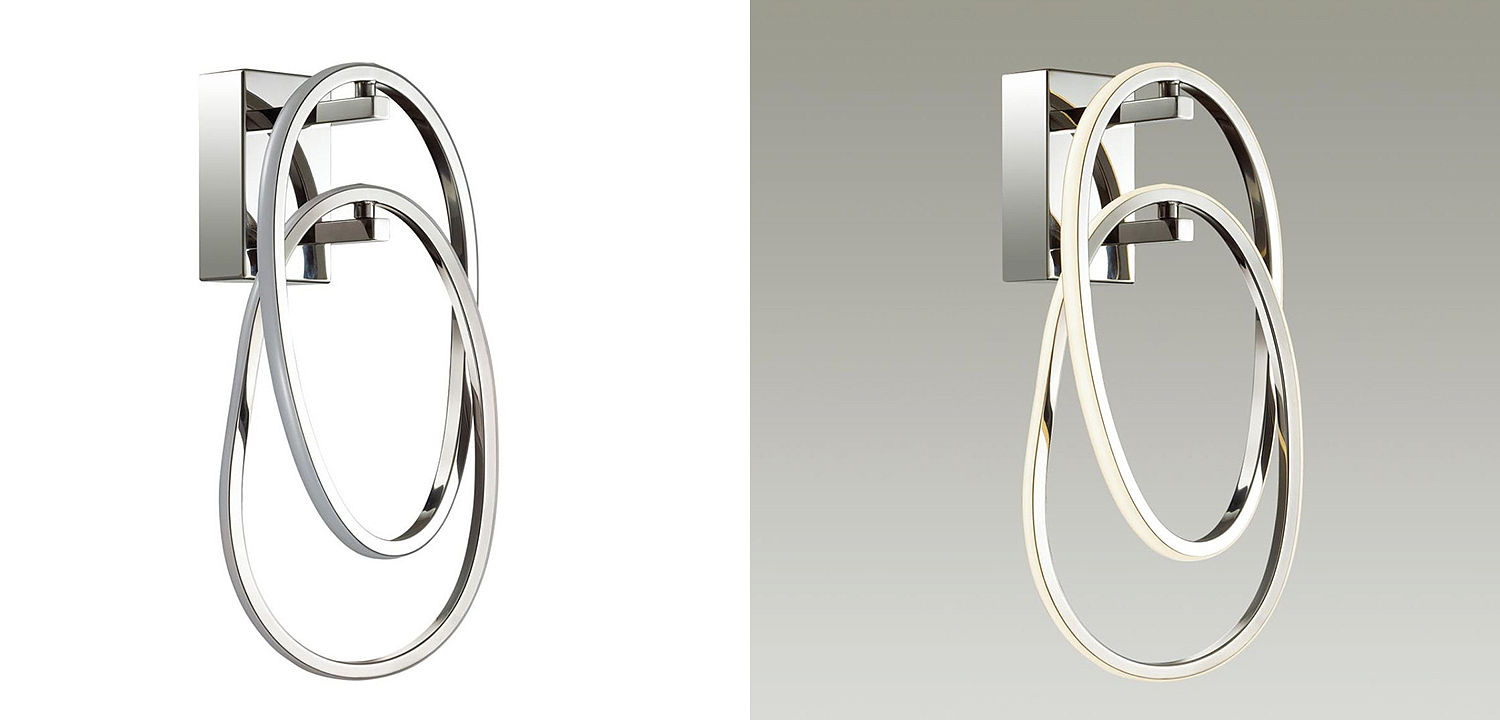 Бра 2 Chain Link Chrome Бра 2 Chain Link Chrome - Loft-Concept в Кирове
