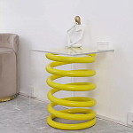 Дизайнерский журнальный стол на 2-х конусообразных ножках Epykopy варинант исполнения - 2 | Loft Concept в Кирове