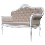 Диван в стиле прованс Montmartre Provence Sofa Beige White варинант исполнения - 3 | Loft Concept в Кирове