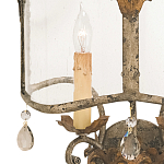 Бра настенное с цветочным мотивом Aged Luxury варинант исполнения - 1 | Loft Concept в Кирове