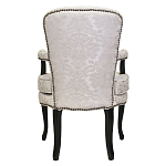 Кресло c растительным орнаментом Aubrey Classical Armchair beige jacquard варинант исполнения - 2 | Loft Concept в Кирове