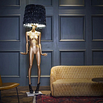 Лампа MANNEQUIN LAMP с абажуром модельный позинг варинант исполнения - 2 | Loft Concept в Кирове