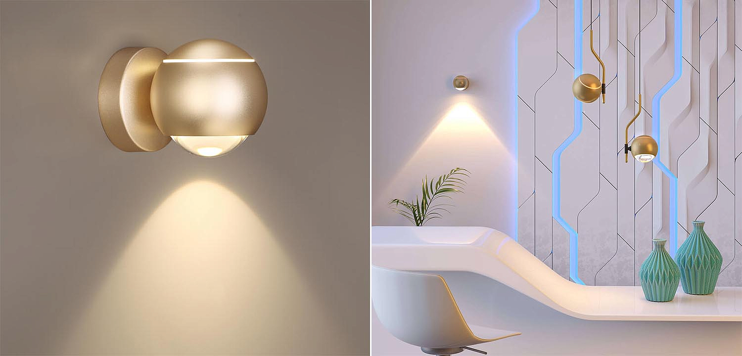 Бра Auge Horst Gold Бра Auge Horst Gold - Loft-Concept в Кирове