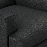 Мебельная ткань Шенилл черный цвет 138 см T4-35 варинант исполнения - 4 | Loft Concept в Кирове