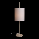 Настольная лампа с тканевым абажуром формы цилиндр Pure Cylinder варинант исполнения - 5 | Loft Concept в Кирове