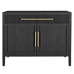 Буфет Primo с двумя ящиками и двумя фасадами Черный дуб варинант исполнения - 1 | Loft Concept в Кирове