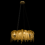 Люстра круглая подвесная с металлическими дугами и длинными цепочками 80 см Atlantis Chain варинант исполнения - 11 | Loft Concept в Кирове