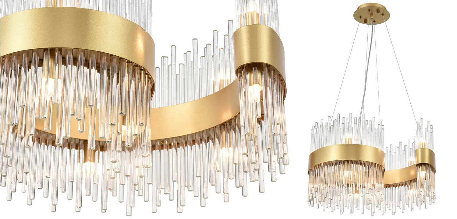 Люстра Nembus Chandelier 50 gold Люстра Nembus Chandelier 50 gold - Loft-Concept в Кирове