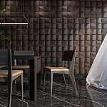 Гипсовая 3D панель с принтографией PM-26 варинант исполнения - 3 | Loft Concept в Кирове