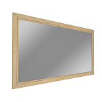 Зеркало прямоугольное с классической деревянной рамой Harper Line варинант исполнения - 2 | Loft Concept в Кирове