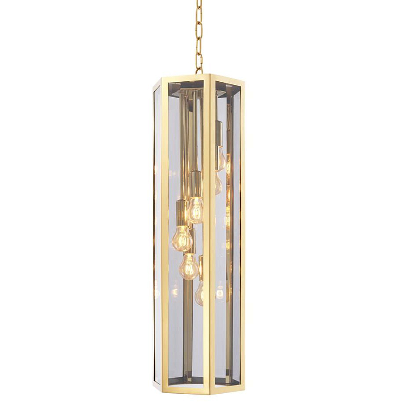 Люстра Chandelier Rondoni Золотой Дымчатый (Smoke) Люстра Chandelier Rondoni Золотой Дымчатый (Smoke) в Кирове | Loft Concept