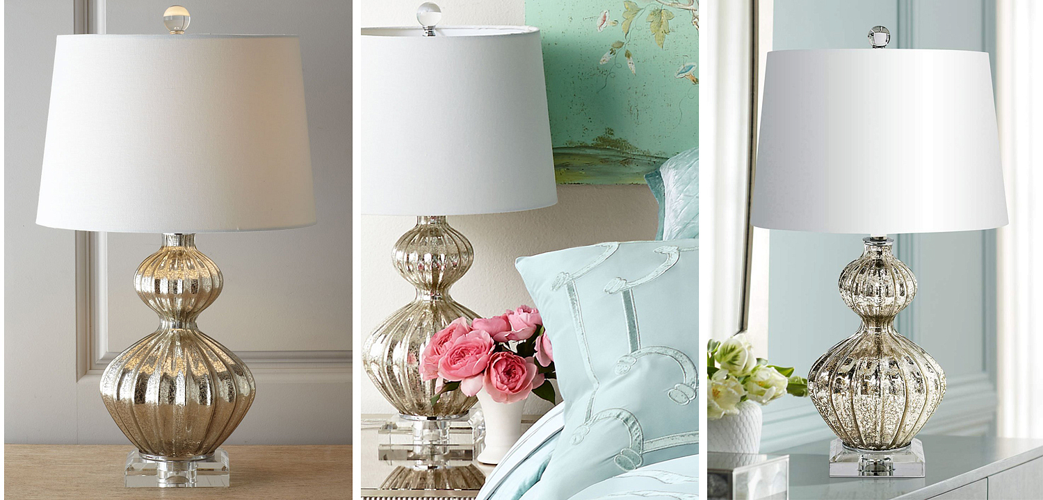 Настольная лампа Loraine Silver Table lamp Настольная лампа Loraine Silver Table lamp - Loft-Concept в Кирове