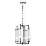 Люстра 4-мя прозрачными цилиндрическими плафонами Jeanette варинант исполнения - 3 | Loft Concept в Кирове