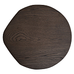 Столик журнальный приставной темный шпон Form Graphics варинант исполнения - 2 | Loft Concept в Кирове