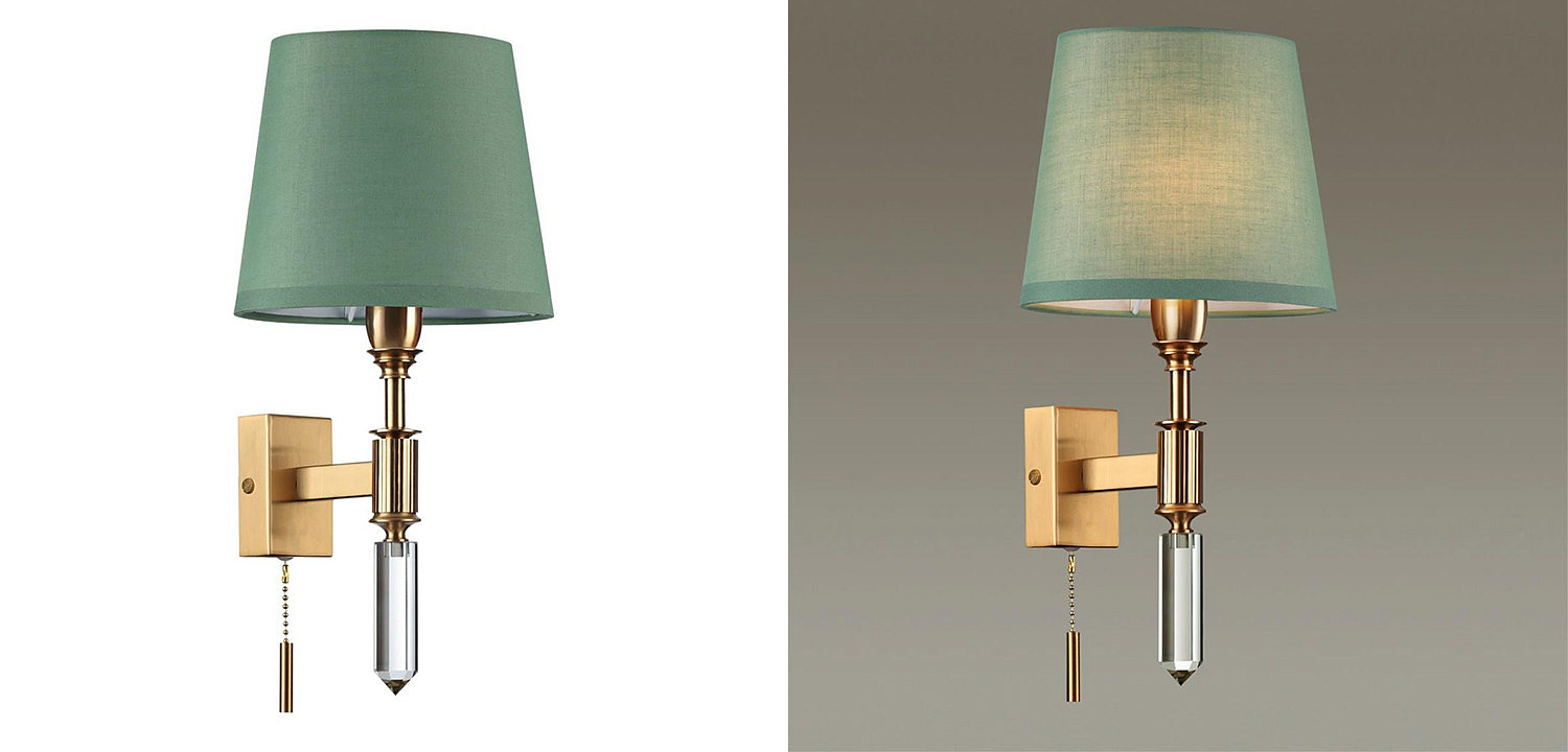 Бра Ramona Green Wall Lamp Бра Ramona Green Wall Lamp - Loft-Concept в Кирове