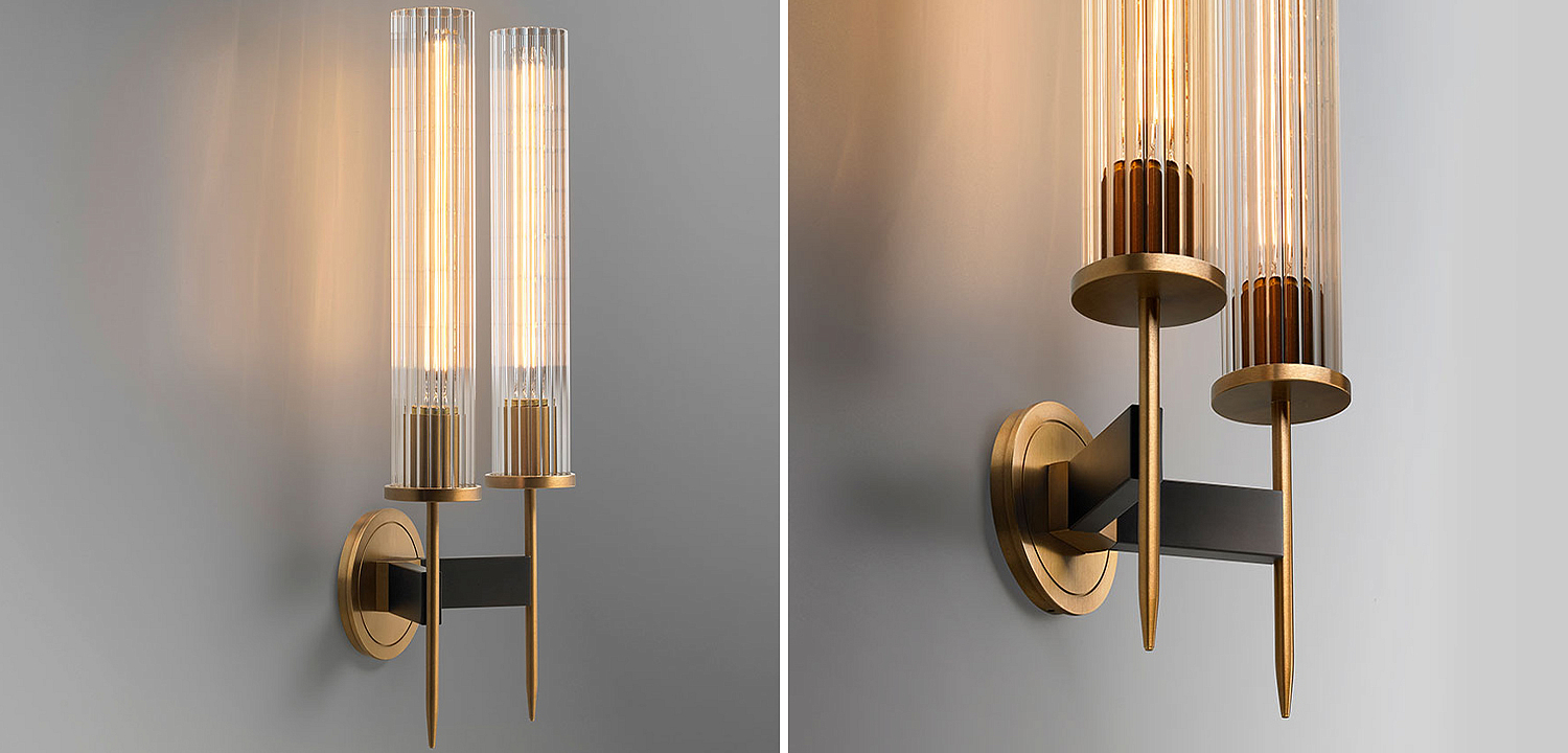 Бра Jonathan Browning ALOUETTE DOUBLE SCONCE Бра Jonathan Browning ALOUETTE DOUBLE SCONCE - Loft-Concept в Кирове