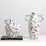 Декоративная ваза White Doodle Vase S варинант исполнения - 2 | Loft Concept в Кирове
