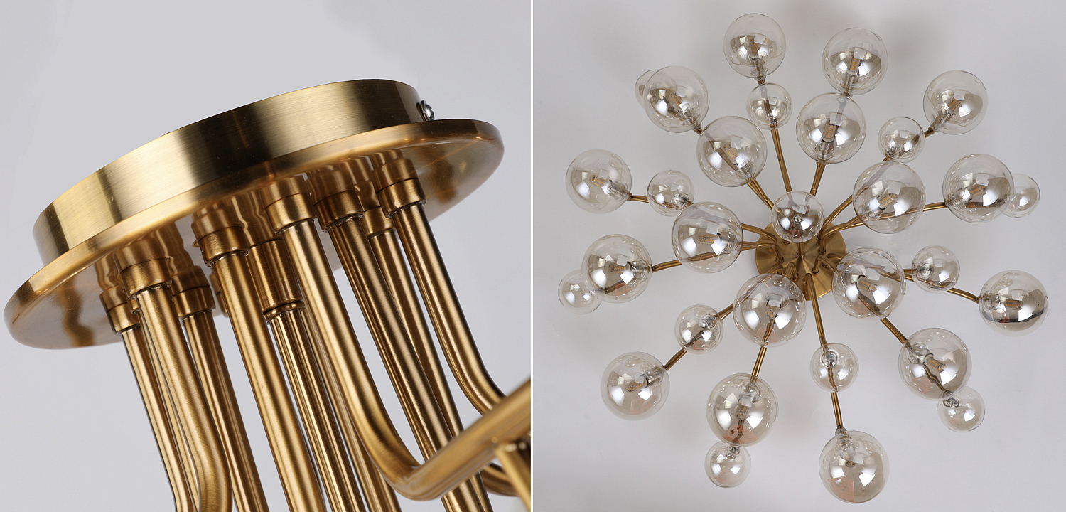Люстра Berries Chandelier Flower bronze 18 Люстра Berries Chandelier Flower bronze 18 - Loft-Concept в Кирове