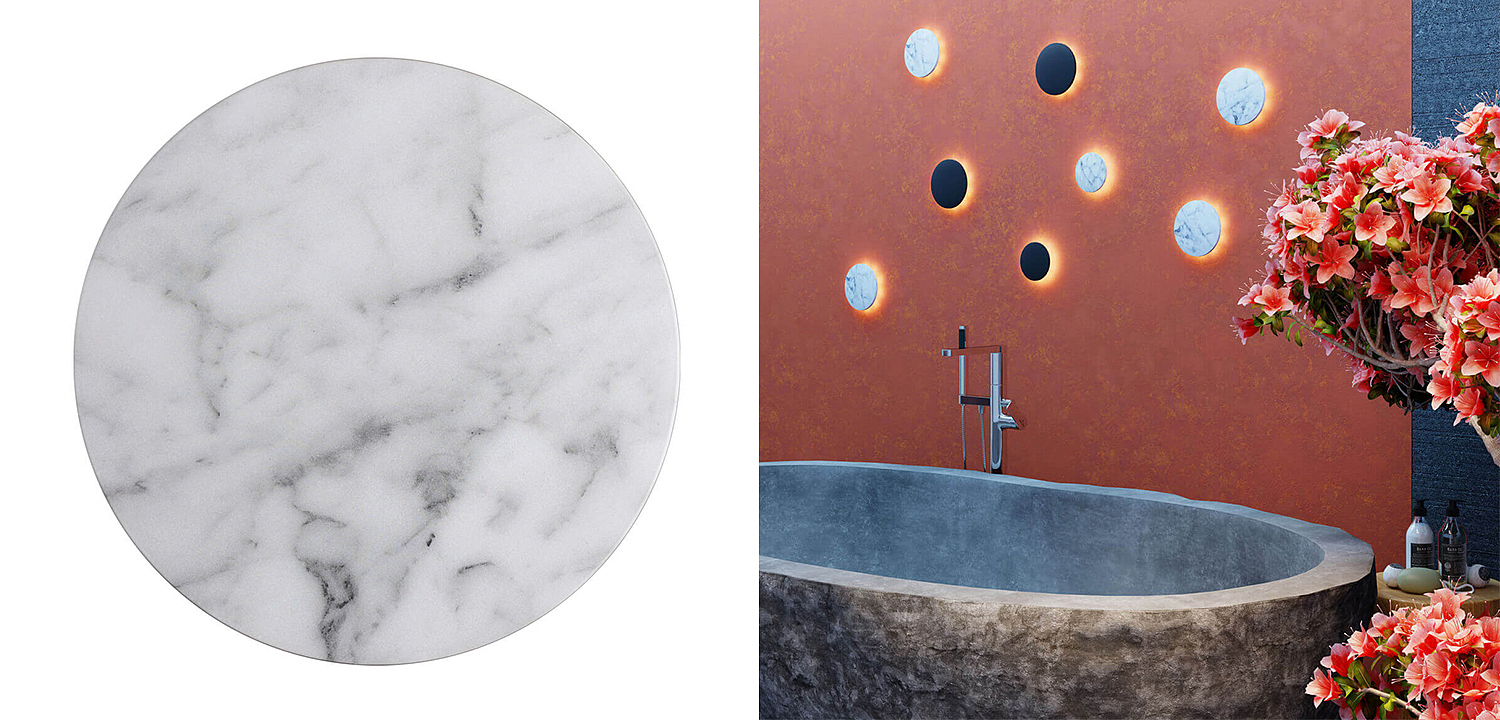 Бра Disco Piatto Marble Sconce - Loft-Concept в Кирове