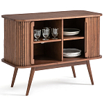 Низкий буфет с 2-мя раздвижными дверцами Toinette Light Cupboard варинант исполнения - 5 | Loft Concept в Кирове