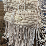 Вязанное панно для ресторана WINTER варинант исполнения - 3 | Loft Concept в Кирове