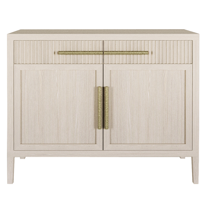 Буфет Primo с двумя ящиками и двумя фасадами Светлый дуб Древесина Золотой в Кирове | Loft Concept 