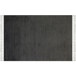 Ковер из полиэстера Black and white continent варинант исполнения - 1 | Loft Concept в Кирове