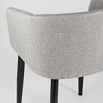 Мягкое кресло на металлических ножках Shaggy Grey варинант исполнения - 7 | Loft Concept в Кирове