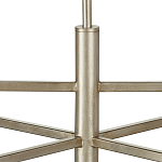 Люстра с 6-ю белыми матовыми плафонами из стекла в форме цилиндра Longitude варинант исполнения - 2 | Loft Concept в Кирове