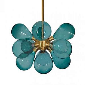 Люстра Simonet Chandelier Blue 50 см