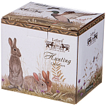 Кружка из фарфора с изображением уток и собаки 400 мл Hunting Porcelain Collection варинант исполнения - 2 | Loft Concept в Кирове