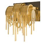 Бра с перфорированными металлическими дугами и цепочками 22 см Atlantis Chain варинант исполнения - 5 | Loft Concept в Кирове