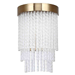 Бра с прозрачными стеклянными трубочками и металлическим основанием Nembus варинант исполнения - 1 | Loft Concept в Кирове