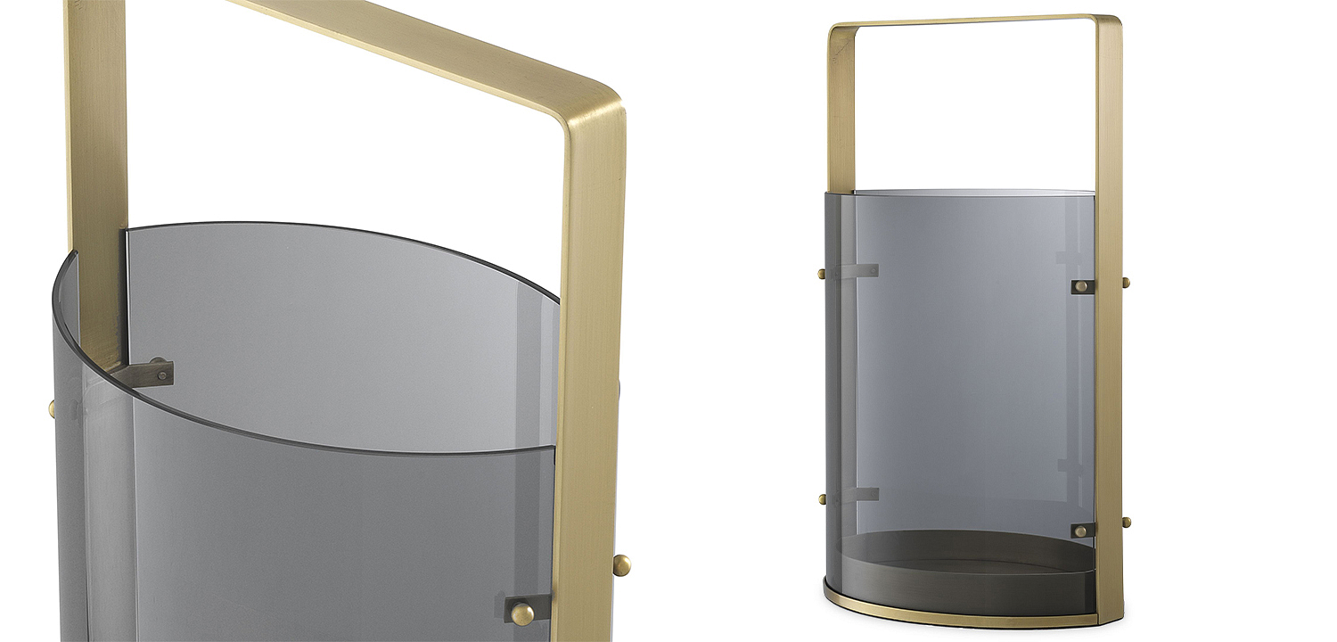 Подсвечник Eichholtz Hurricane Reid S Brass Подсвечник Eichholtz Hurricane Reid S Brass - Loft-Concept в Кирове