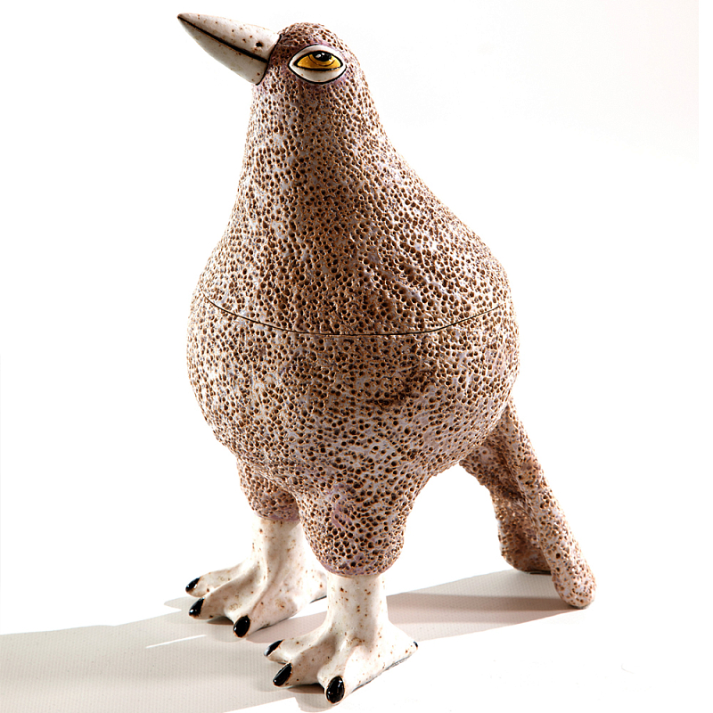 Ваза декоративная в виде Птицы Vase Songbird Коричневый в Кирове | Loft Concept 