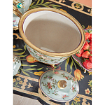 Ваза с крышкой и цветочным узором Genuine Chinese Classics варинант исполнения - 6 | Loft Concept в Кирове