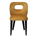Стул велюровый горчичный Verified варинант исполнения - 2 | Loft Concept в Кирове