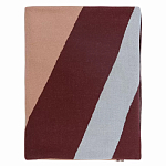 Плед из хлопка с геометрическим рисунком Elan Stripe Addison варинант исполнения - 5 | Loft Concept в Кирове