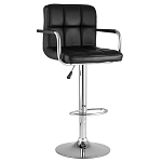 Барный стул с подлокотниками Honory Black варинант исполнения - 1 | Loft Concept в Кирове